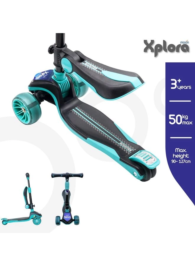 Xplora Kick Scooter – Foldable LED + Seat