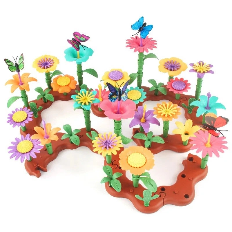 Flower Garden Building Set - 183 pcs
