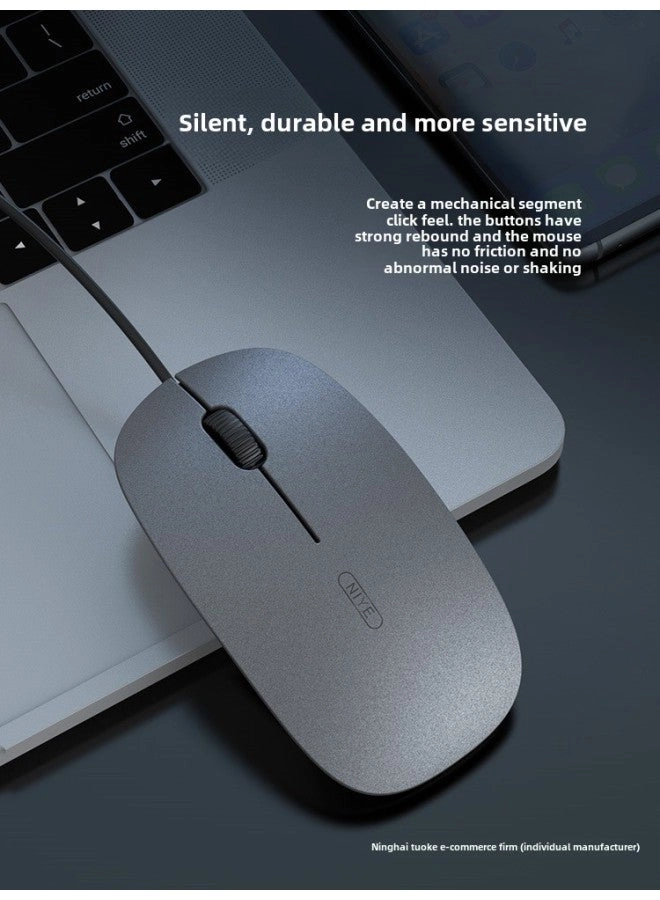 Mute Silent Mouse - Wired