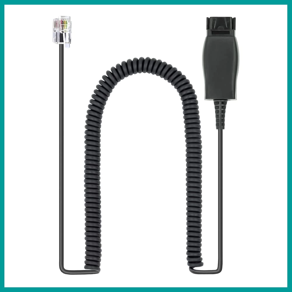 Headset HD Voice - for Avaya 1600, 9600, J100 Series Phones Monaural HIS Adapter