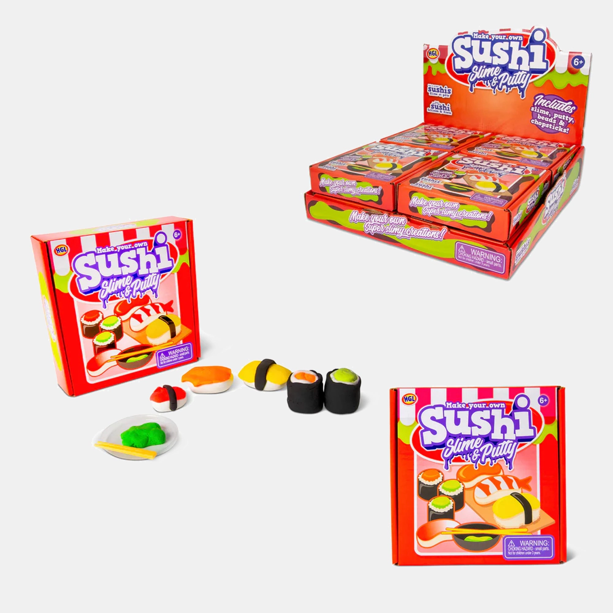 BORDERS Make Your Own Sushi Slime & Putty - 6+ years