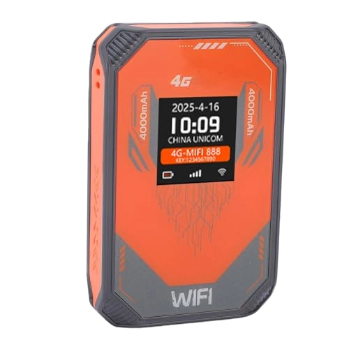 4G Mobile WiFi Router - 300 Mbps 802.11b/g/n <Top Wi-Fi standard: 802.11b/g/n> <wlandatatransferratemax: 300 Mbps>
