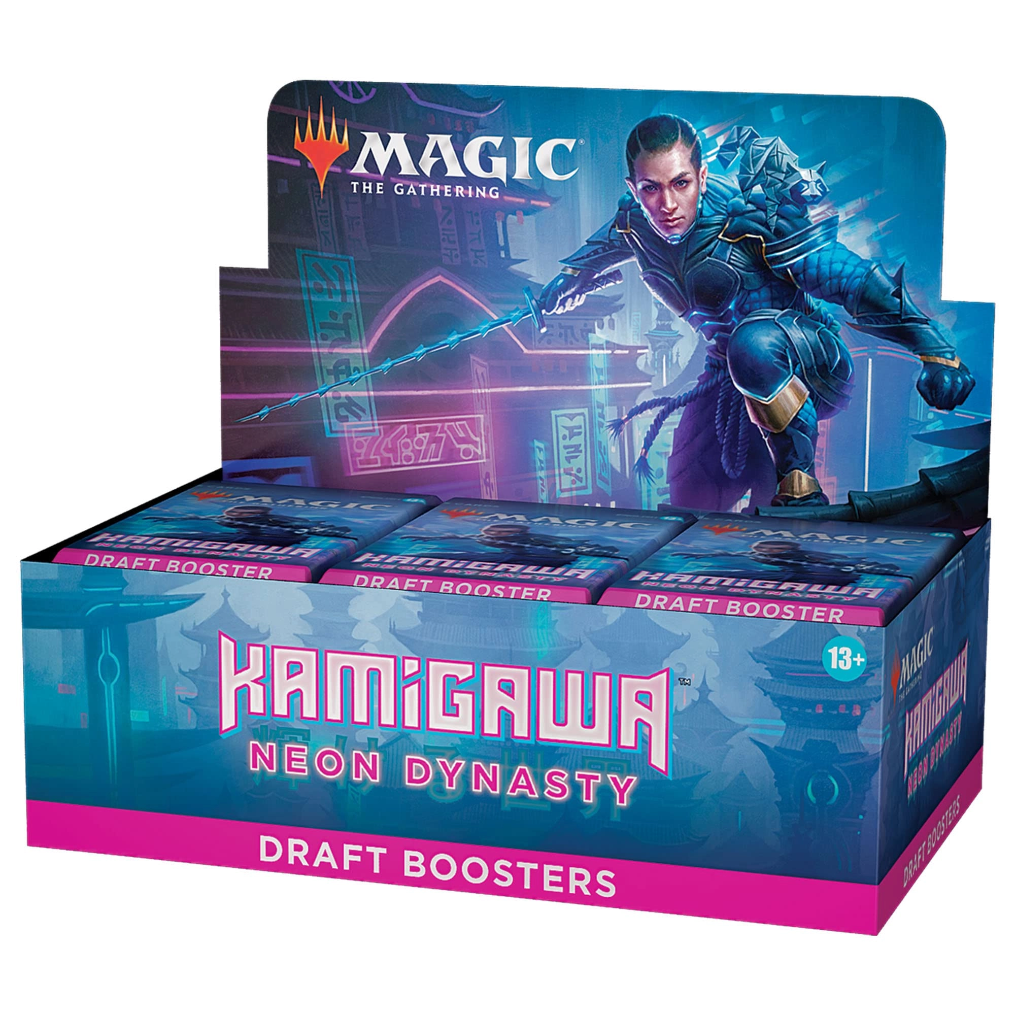 Magic: the Gathering Kamigawa: Neon Dynasty Draft Booster Box - 36 Packs 540 Magic Cards