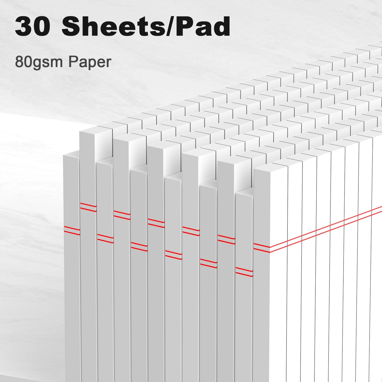 Small Note Pad 5x8 - Lined 30 Sheets