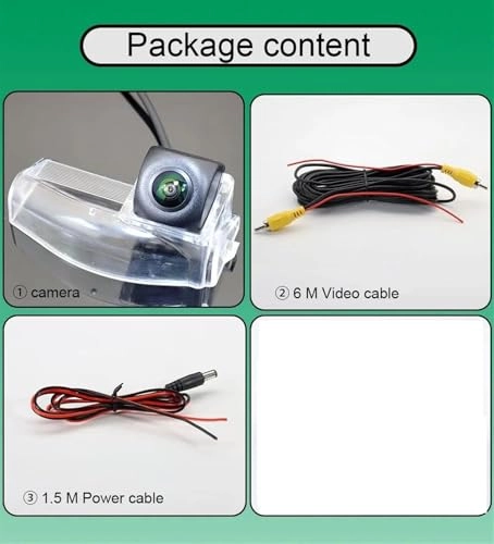 Rear View Camera - Night vision Wire AHD 720P