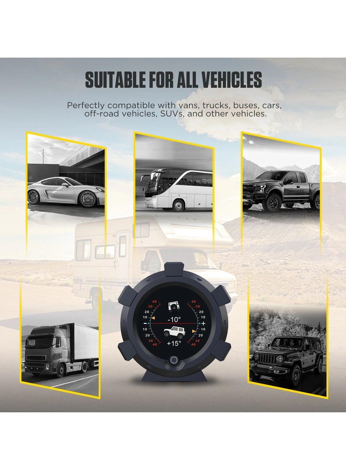 X95 - Car HUD GPS Inclinometer