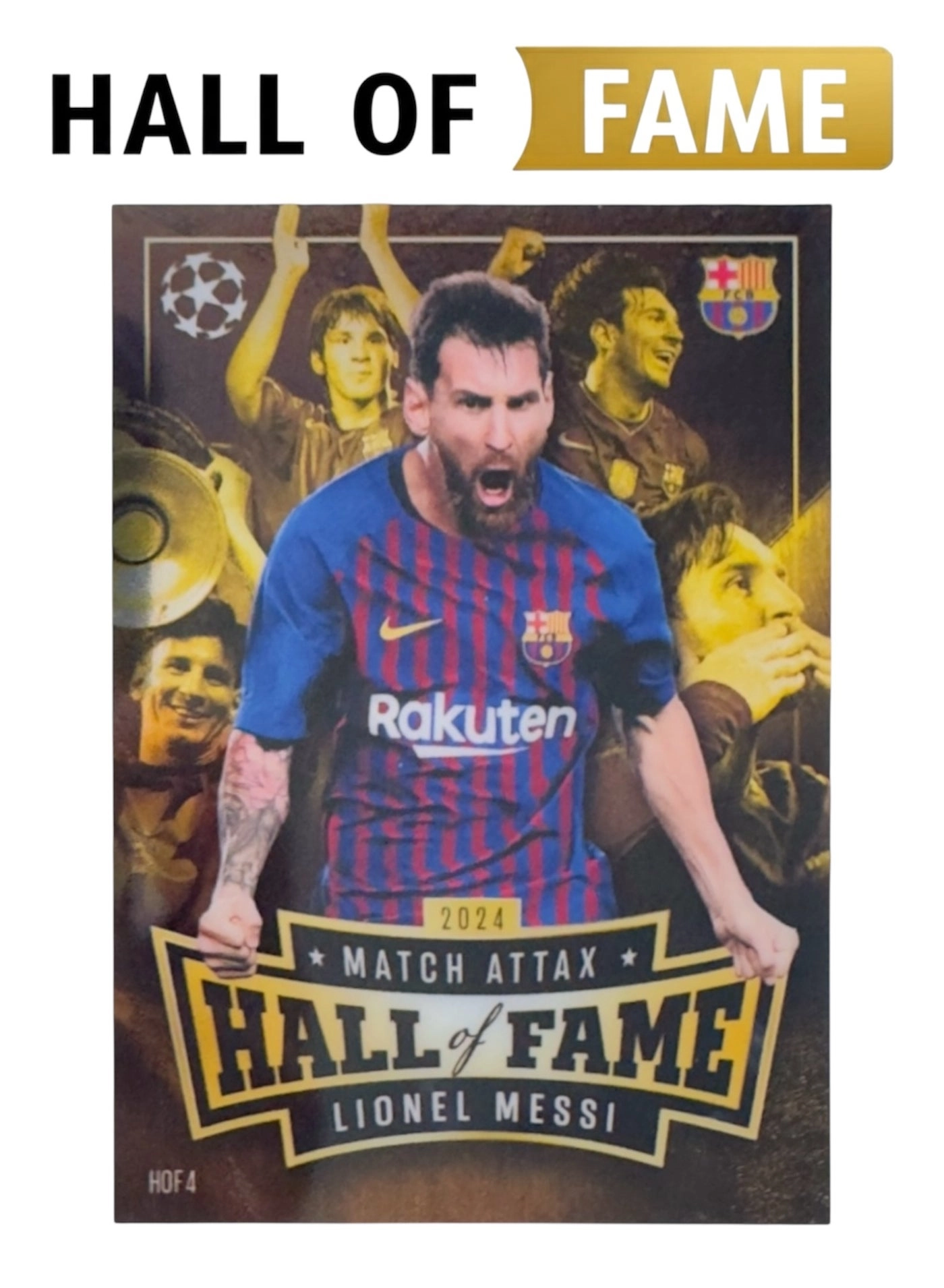 Topps Match Attax 24/25 - Hall of Fame Lionel Messi - 51 pcs
