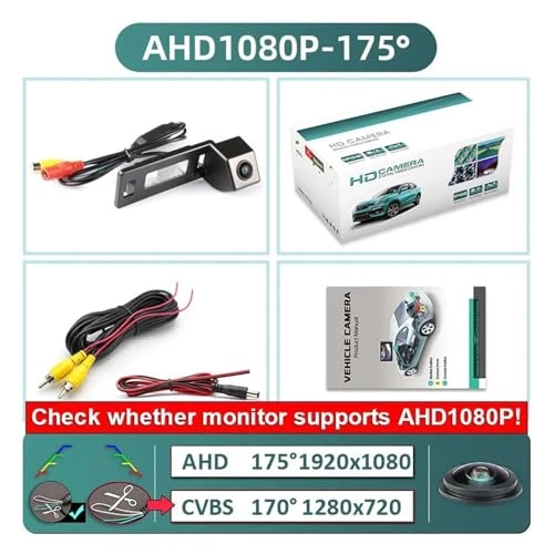 GAF-LS8008 - Top Starlight Night Vision Wire AHD 1080P or 720P