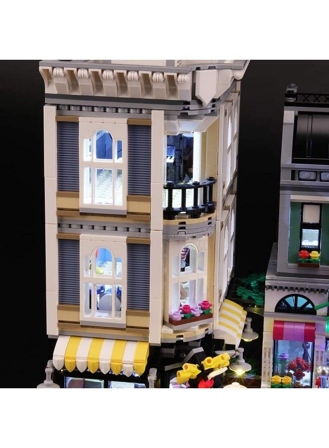 Led Lighting Kit For Assembly Square - Compatible With Lego 10255