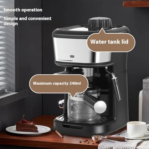 Semi automatic Coffee Machine - High-pressure Glass pot