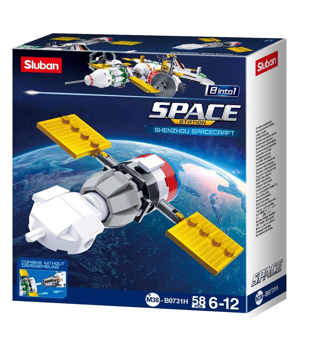 Sluban Space-Shenzhou Spacecraft (M38-B0731H)