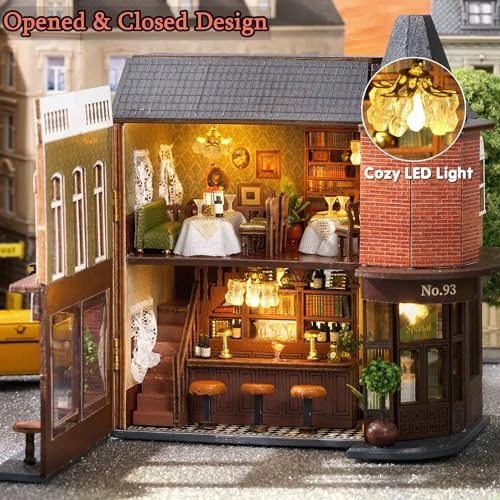 Miniature Dollhouse Kit - Warm House 1:32