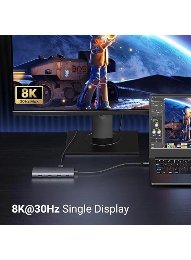 Revodok Pro - USB C 8K@30Hz 4K@60Hz