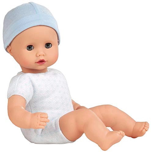 Götz Muffin to Dress Baby Doll - 13" Soft Cloth/Vinyl Blue Sleeping Eyes Ages 18 months+
