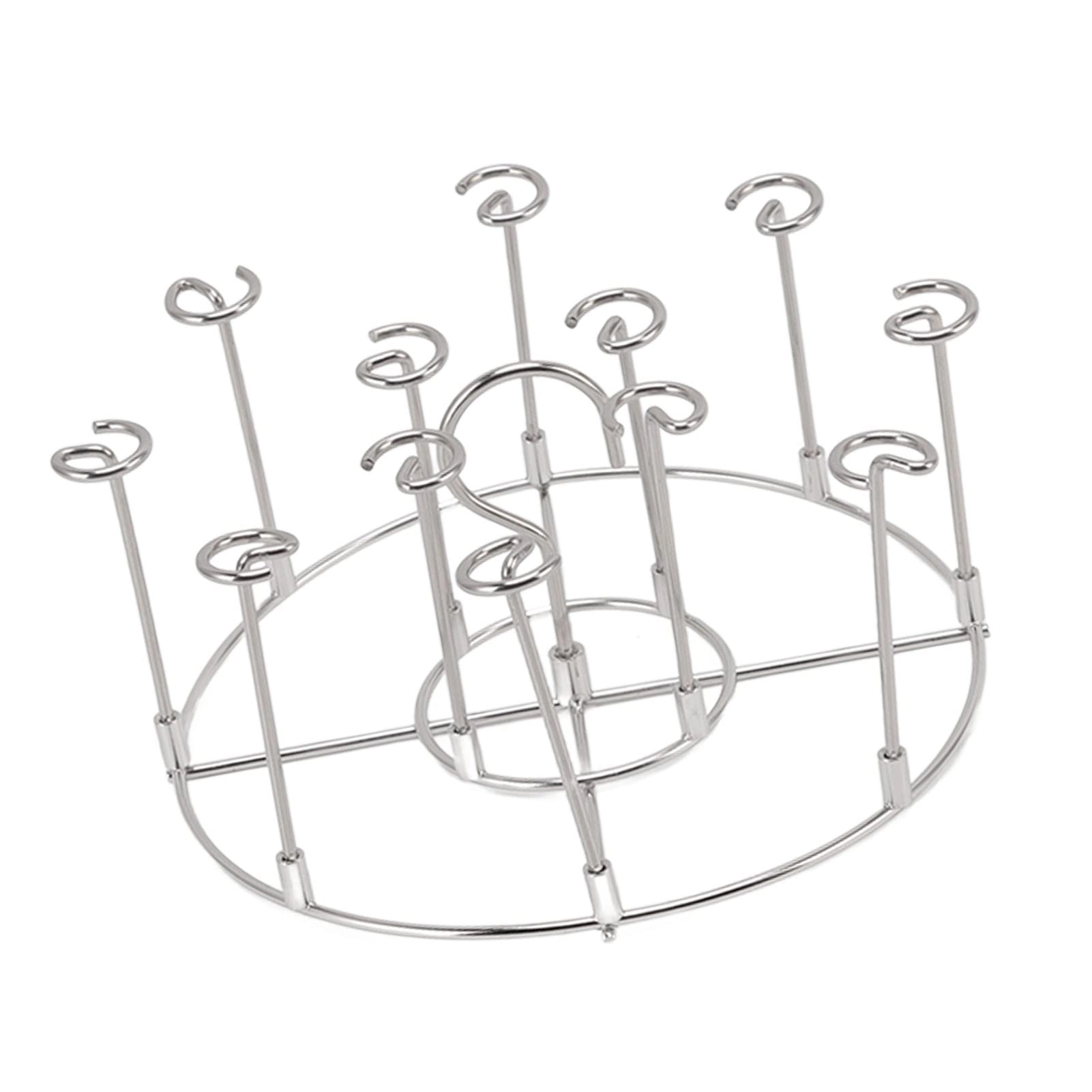 YFJFT Fryer Skewer Stand - Stainless steel 12 x Skewer