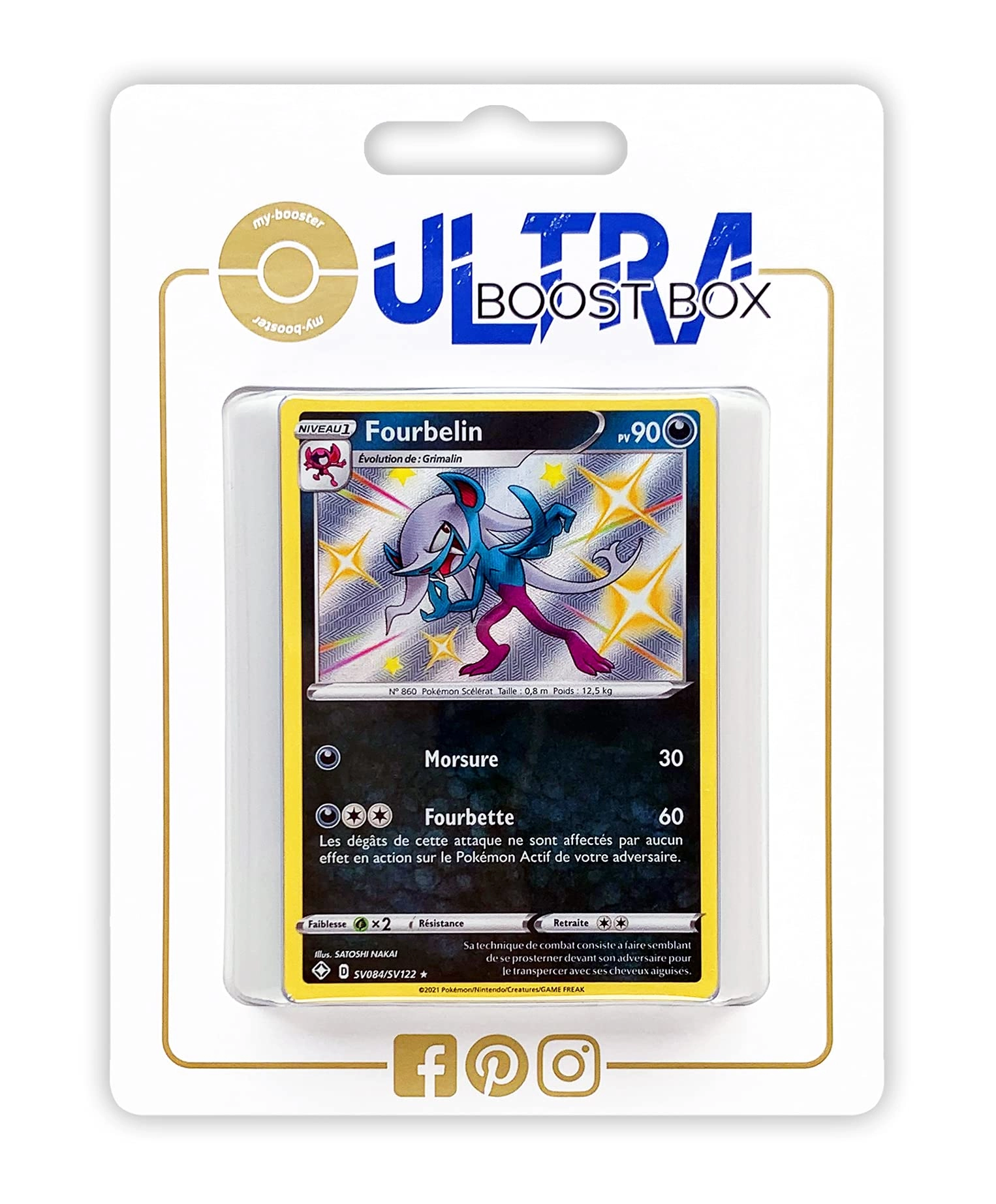 my-booster Pokémon Ultraboost Fourbelin SV045-FR-UB-SV084 - French 10pcs