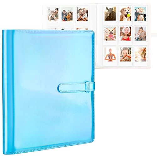 3.5x2.3" 360 Pockets Hard PU Leather Photo Album
