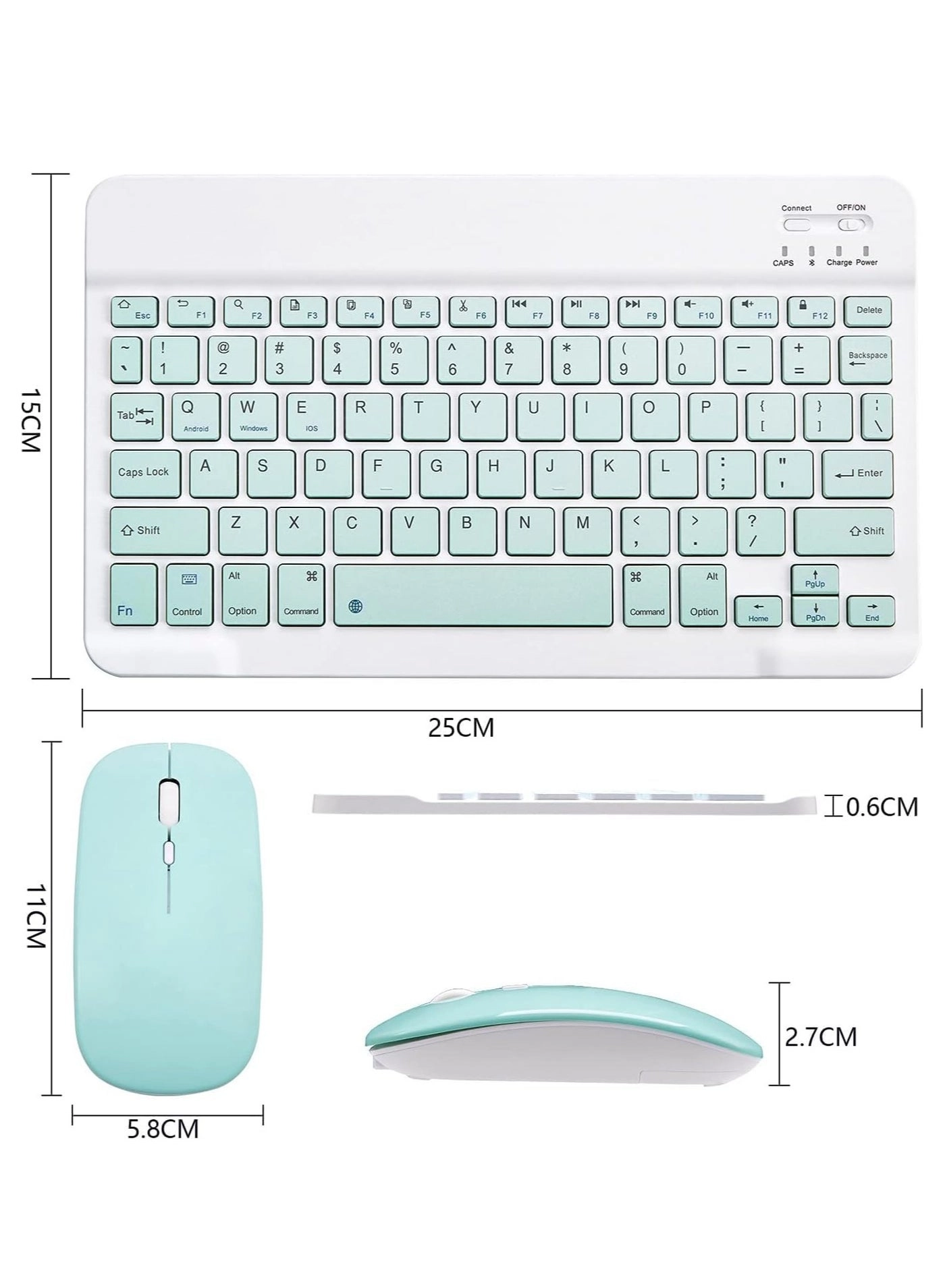 Keyboard and Mouse Combo - US Wireless