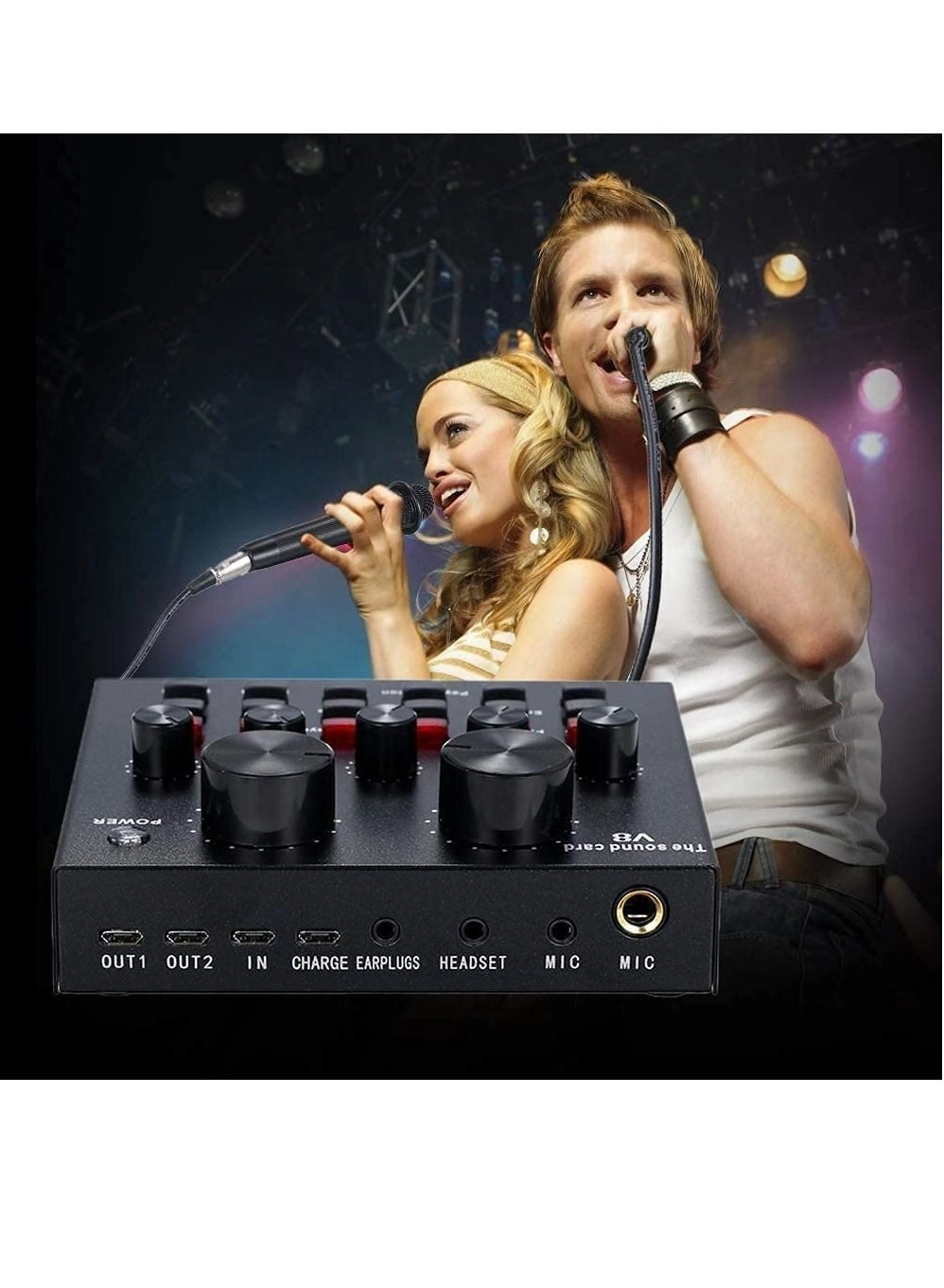 V8 Set - USB External Karaoke Recording