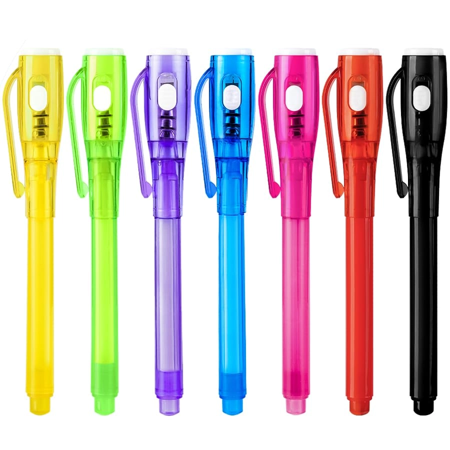 eodvics Invisible Ink Spy Pen - Multicolor ballpoint Pack