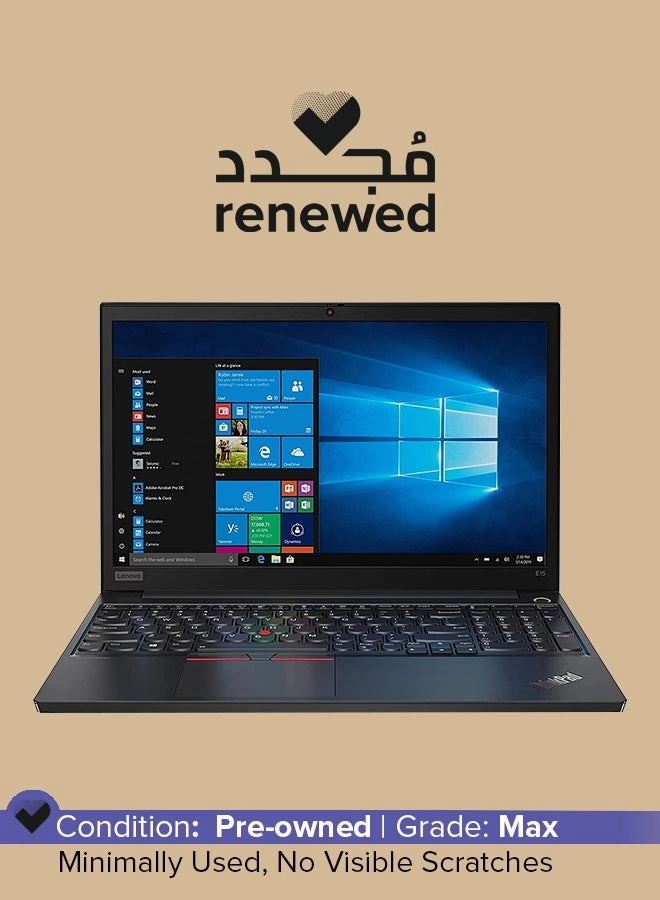 Lenovo (Renewed) ThinkPad E15 Gen 1 - 15.6'' 256GB 8GB Core i5-10210U