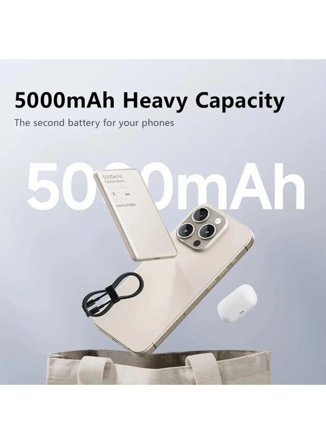 Milton - MagSafe 5000 mAh 5/7.5/10/15 Watts