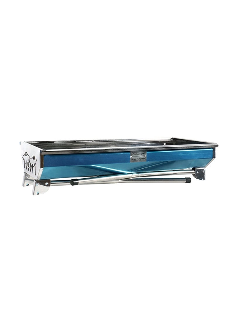 BBQ Grill - Burns all solid fuels Chrome-plated cooking grill