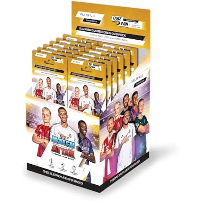 UEFA CHAMPIONS LEAGUE MATCH ATTAX 24/25 Smart Game Pack