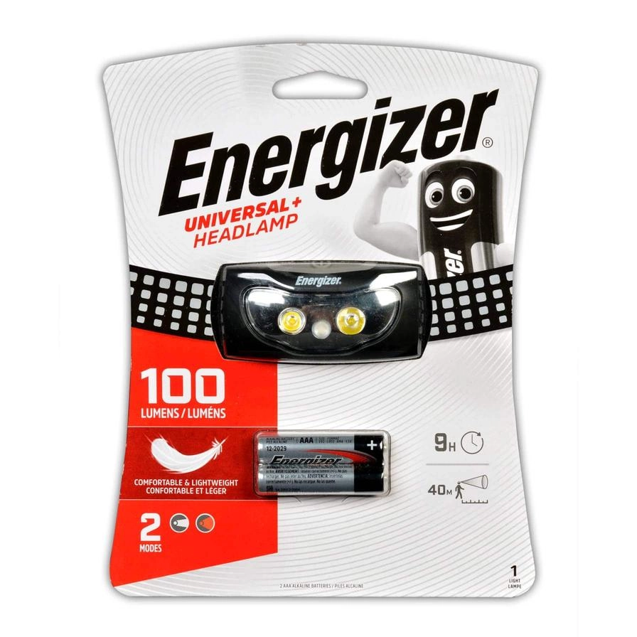 Energizer Universal Plus Headlamp (100lm)