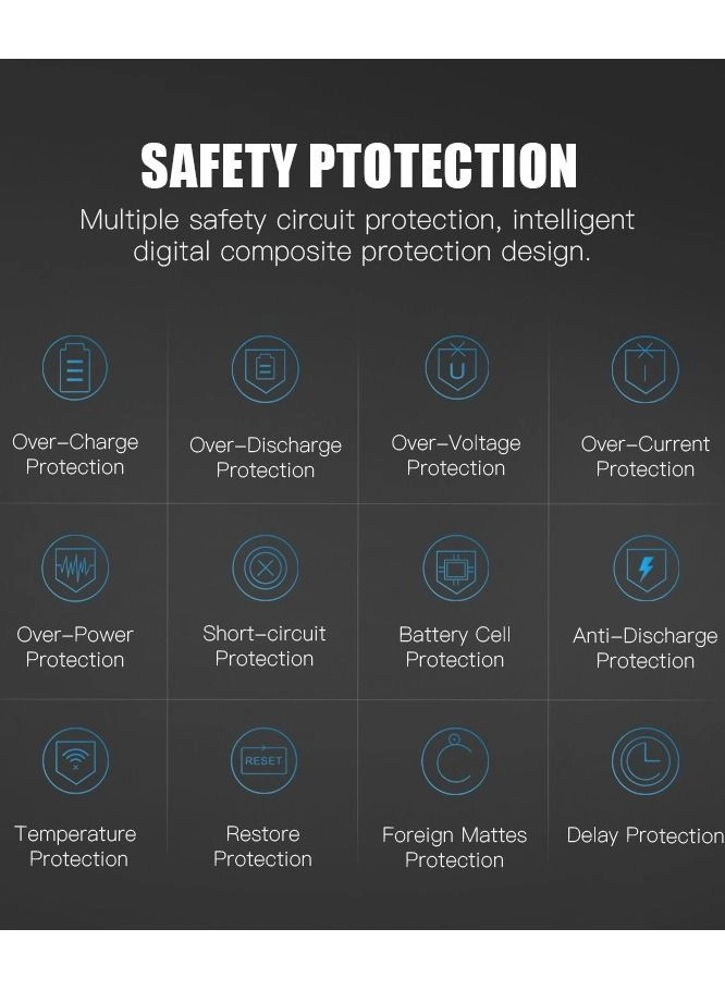 6 in 1 Power Station - 10000mAh 4