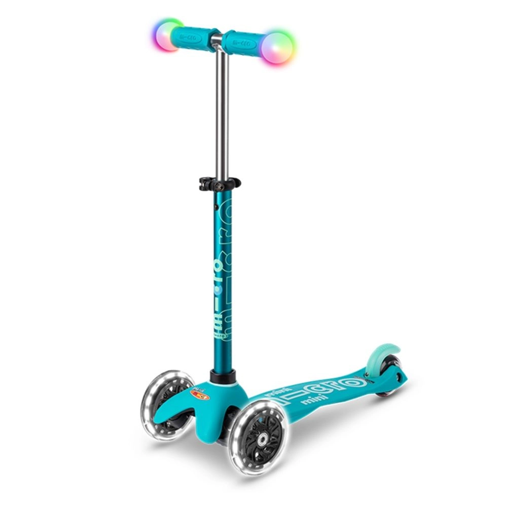Mini Deluxe Magic - Aqua LED wheels