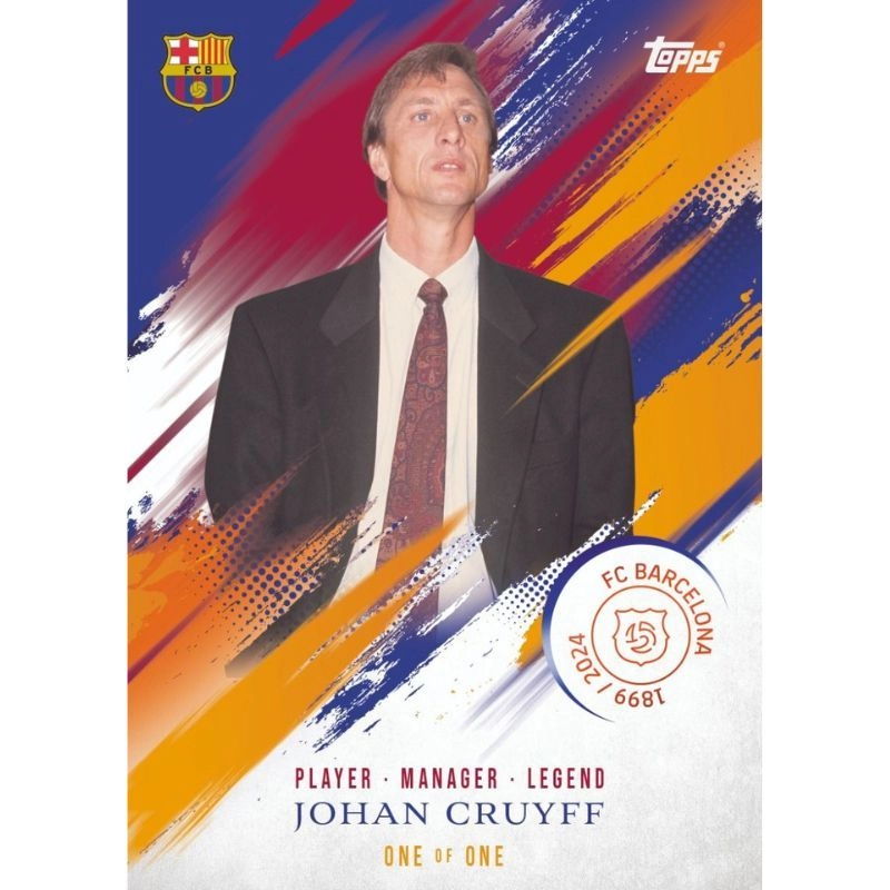 Barcelona 125th Anniversary Hobby Box - 8 packs per box 6 cards per pack