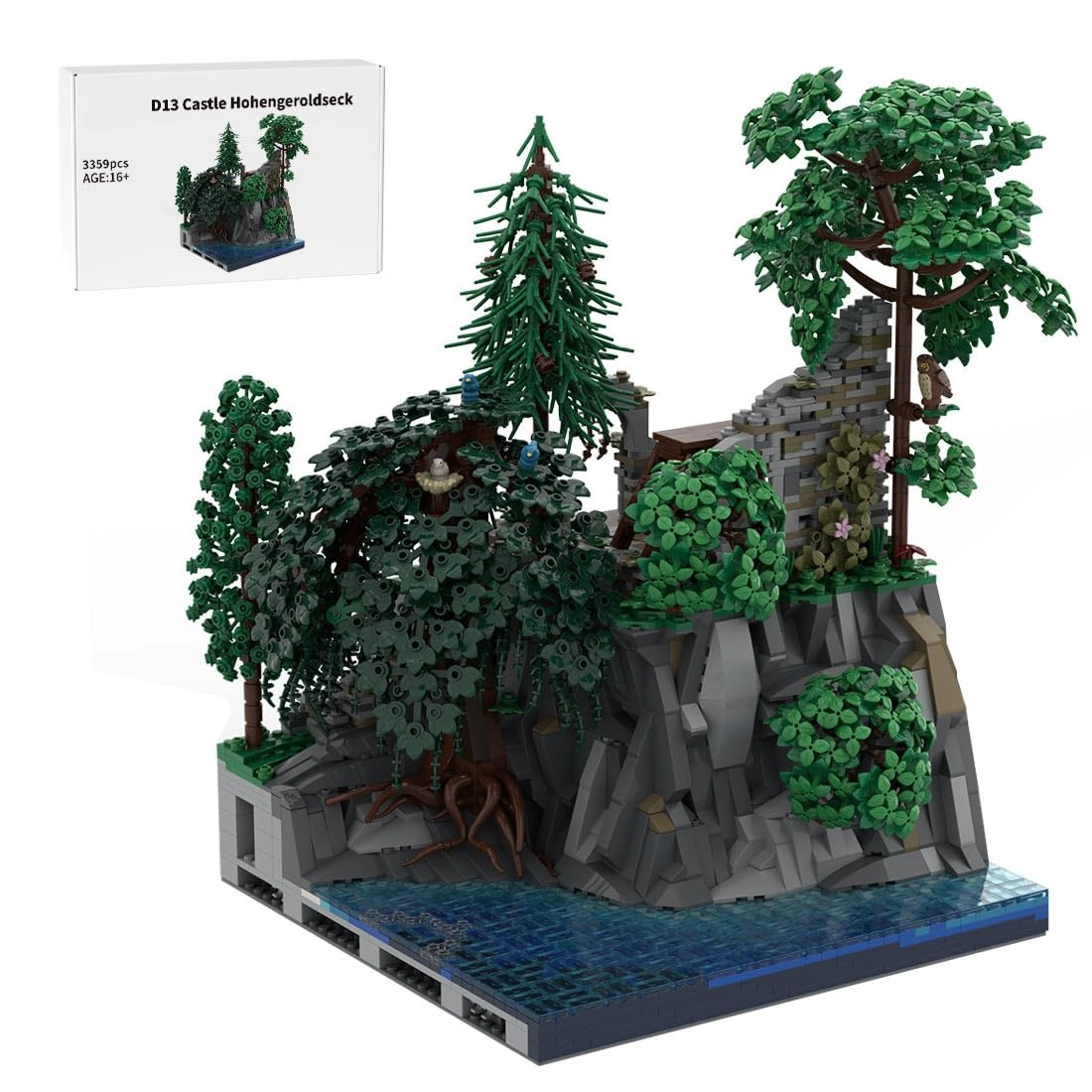 Thinkizen Hohengeroldseck Castle - 3359 pcs