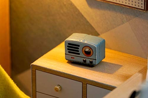 DIY Miniature Dollhouse Kit - Study Room