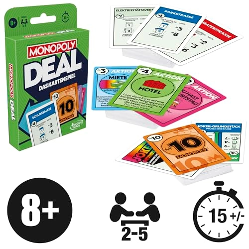 Monopoly Deal - Card Game (German)