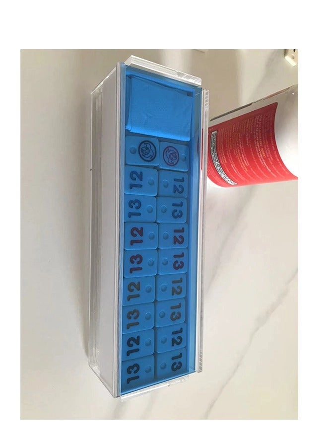 Rummikub - 106 Tiles 4 Racks Red Lid