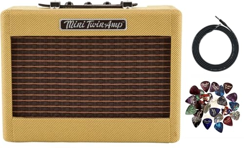 57 Twin - 1 Watts Tweed + Instrument Cable + 24-Pack Premium Picks