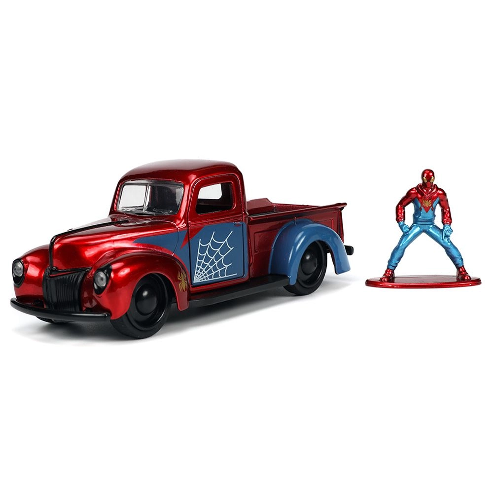 Marvel 1941 Ford Pick Up with Spider-Man Figure - 1:32