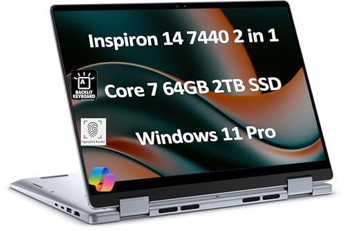 Inspiron 7440 - 14'' 7 150U 64GB DDR5 2TB SSD
