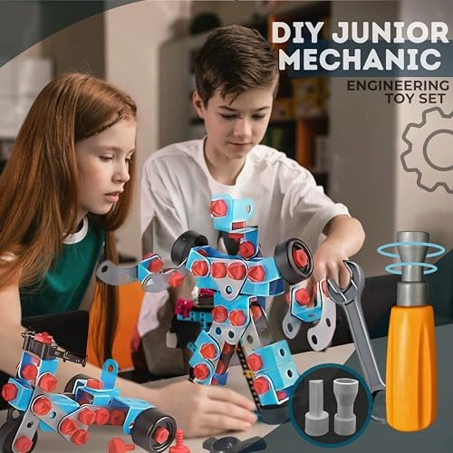 DIY Mechanic Kit Engineering - 6 months and up 158 pieces