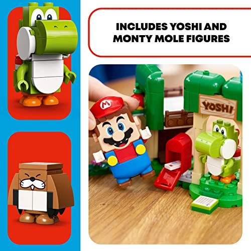 Super Mario LEGO Yoshi’s Gift House Expansion Set (71406)