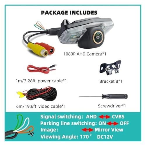 Backup Camera - Night Vision 756 (H) x 504 (V)