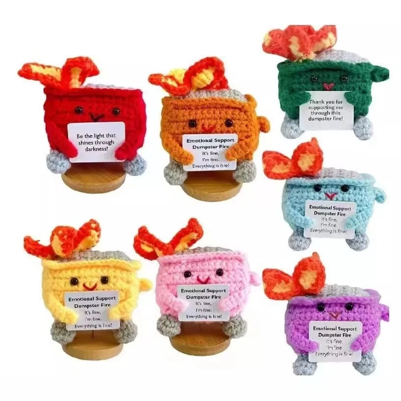 Y&D Dumpster Fire - 9 cm - Assorted Styles
