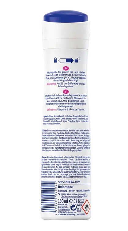 Dry Comfort - 150ml Deodorant Spray