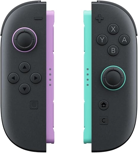 Switch 2 JoyCcon controller - L.Purple/L.Green (L/R)
