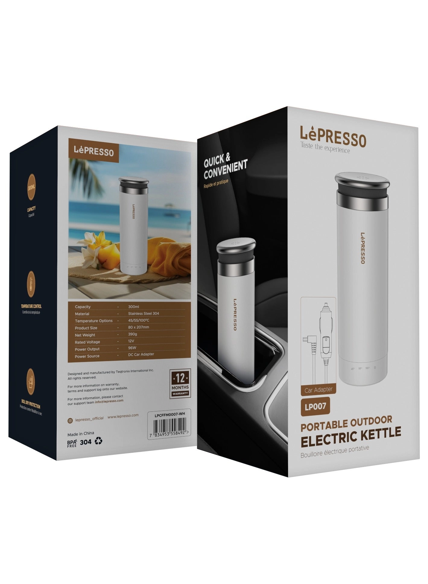 Portable Outdoor LPCFFM0007-WH