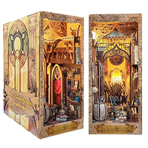 DIY Dollhouse Miniature Book Nook