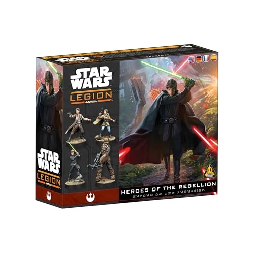 Star Wars: Legion - Heroes of The Rebellion - Miniatures Game Multilingual Version