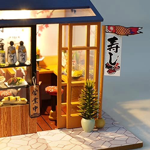 Miniature Dollhouse Kit - Wood 3D