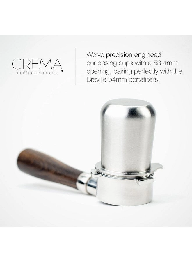 Dosing Cup - 54mm Brushed Silver